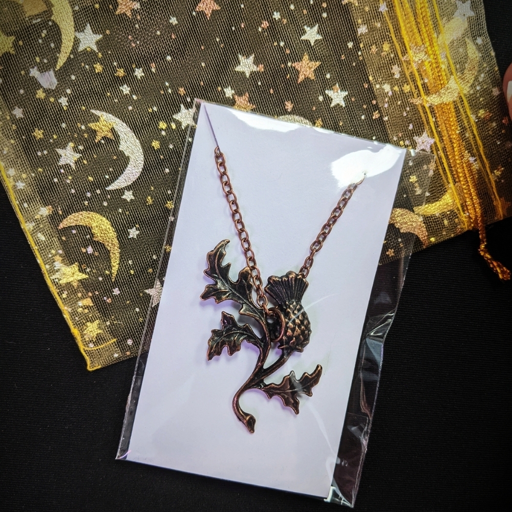 (7/$25) Thistle Necklace BNIP
